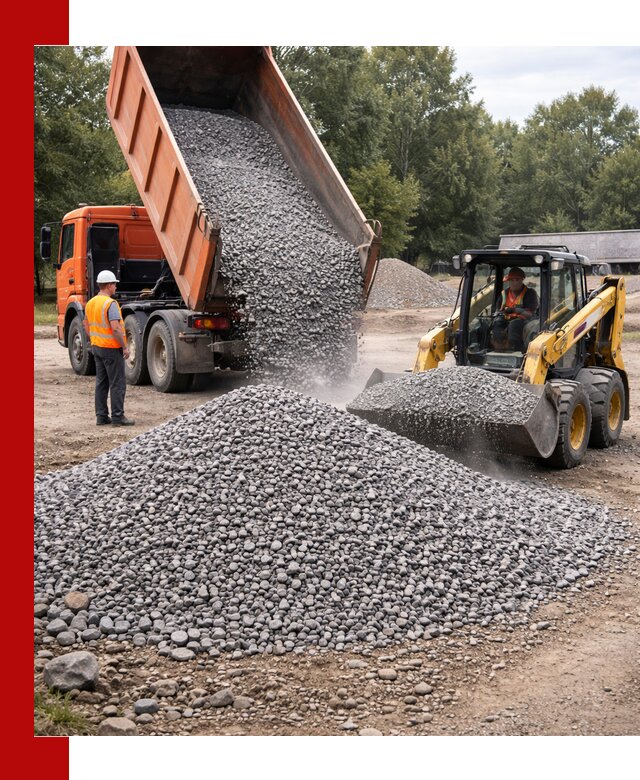 Купить гранитный щебень фракции 5–10 в Карабулаке с доставкой