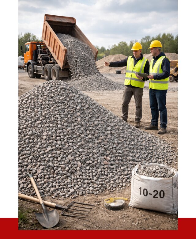 Гранитный щебень фракция 10-20 в Карабулаке от 4338 руб.|ПРОНЕРУДКрб