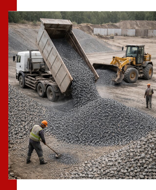 Щебень габбро-диабаз фр. 5-20 с доставкой в Карабулаке