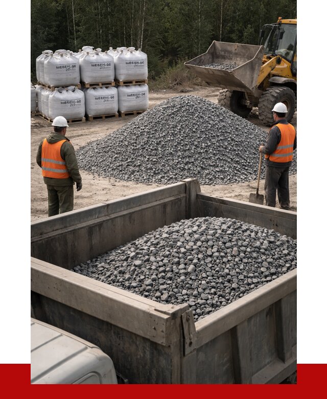 Щебень габбро диабаз 20-40 в Карабулаке от 3512 руб. | ПРОНЕРУДКрб