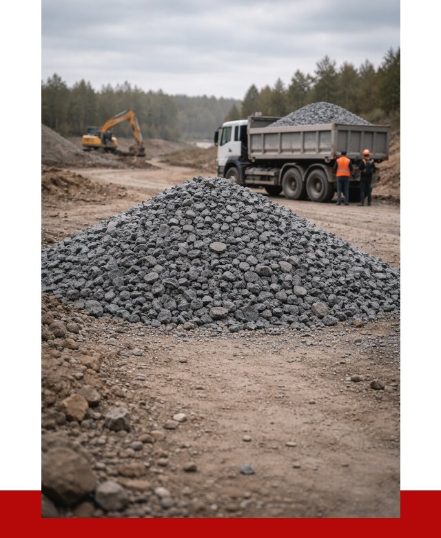 Щебень габбро диабаз фракция 40-70 в Карабулаке от 2272 р-ПРОНЕРУДКрб