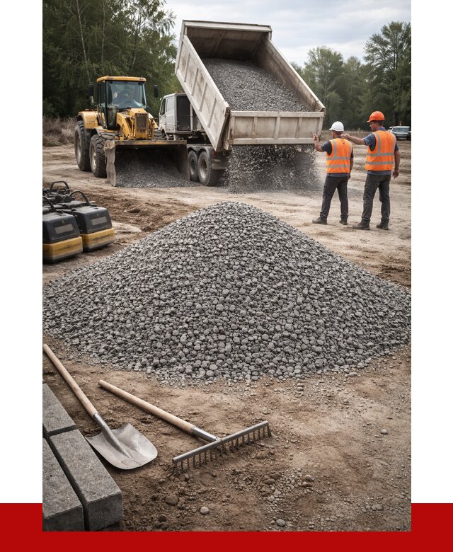 Гравийный щебень купить в Карабулаке от 2272 р. ПРОНЕРУДКрб