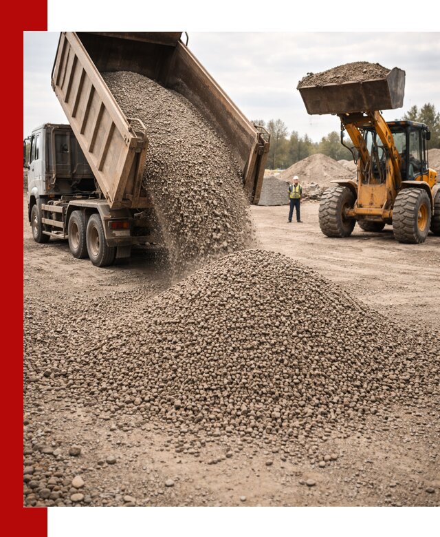 Гравийный щебень фракция 3–10 с доставкой в Карабулаке