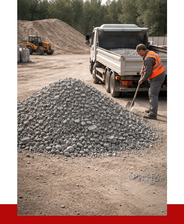 Гравийный щебень фракция 5-10 в Карабулаке от 2272 р. | ПРОНЕРУДКрб