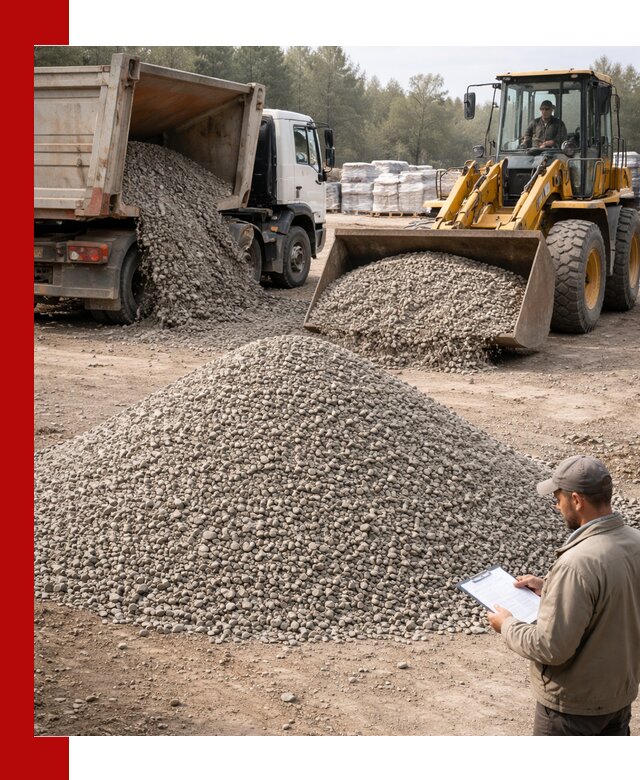 Гравийный щебень фракция 5–10 с доставкой в Карабулаке