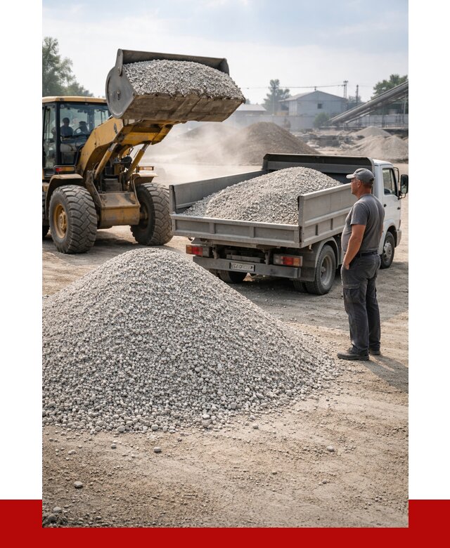 Известняковый щебень фр. 0-5 в Карабулаке от 4338 р. | ПРОНЕРУДКрб
