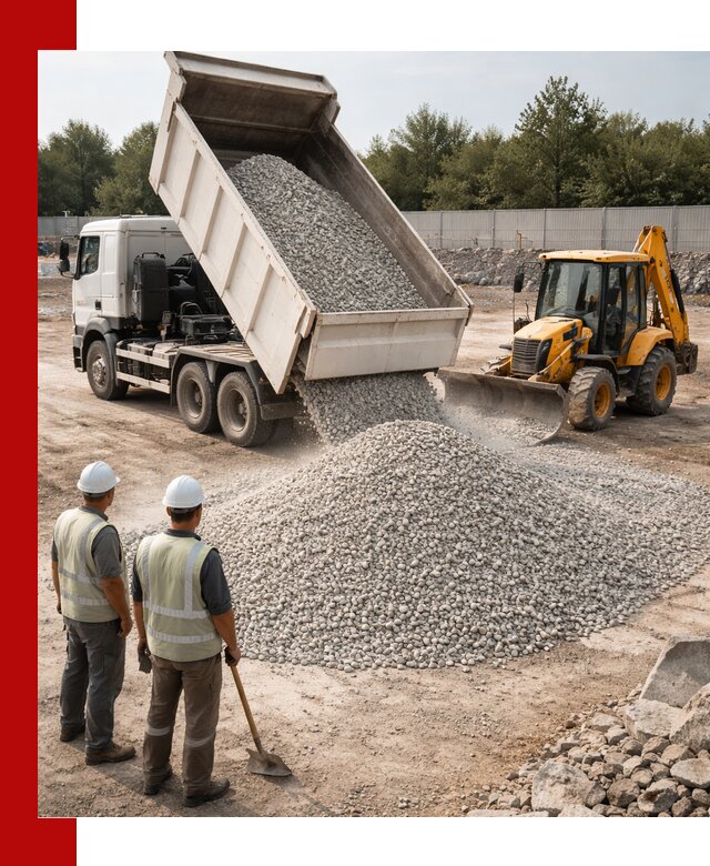 Купить известняковый щебень фракции 5–10 мм с доставкой в Карабулаке