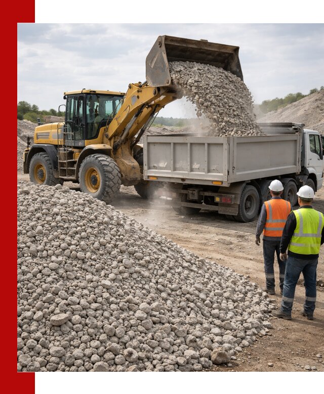 Доломитовый щебень фракция 40–71 доставка и продажа в Карабулаке