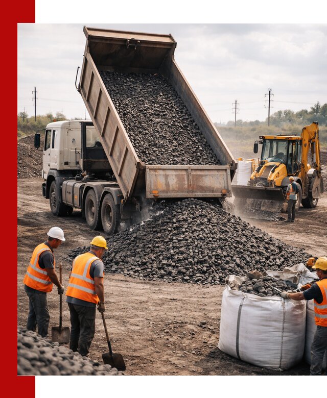 Шлаковый щебень фракция 40-70 с доставкой в Карабулаке