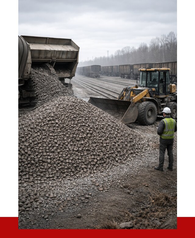 Купить железнодорожный щебень в Карабулаке от 2892 р. | ПРОНЕРУДКрб