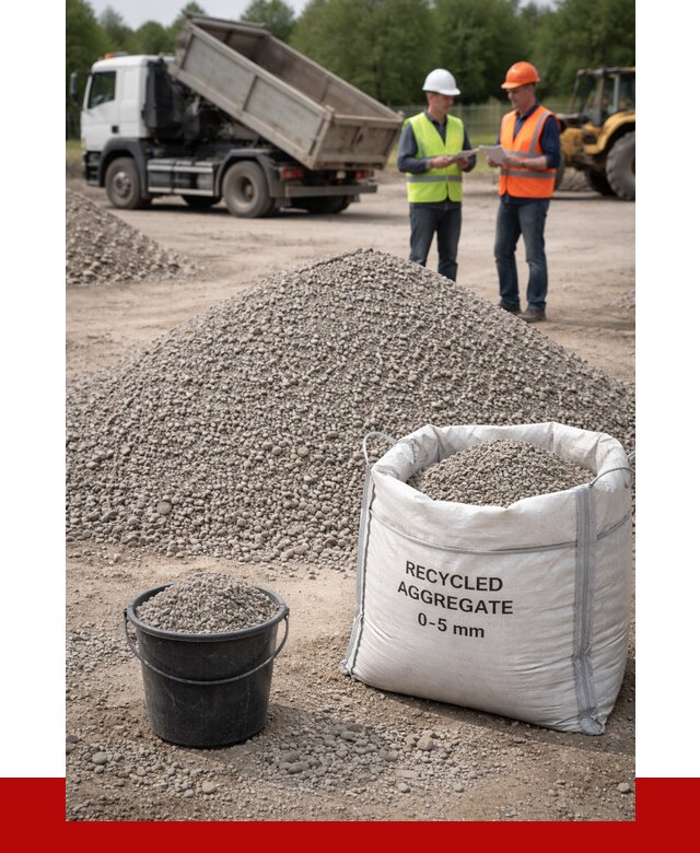 Вторичный щебень фракция 0-5 в Карабулаке от 1653 р. ПРОНЕРУДКрб