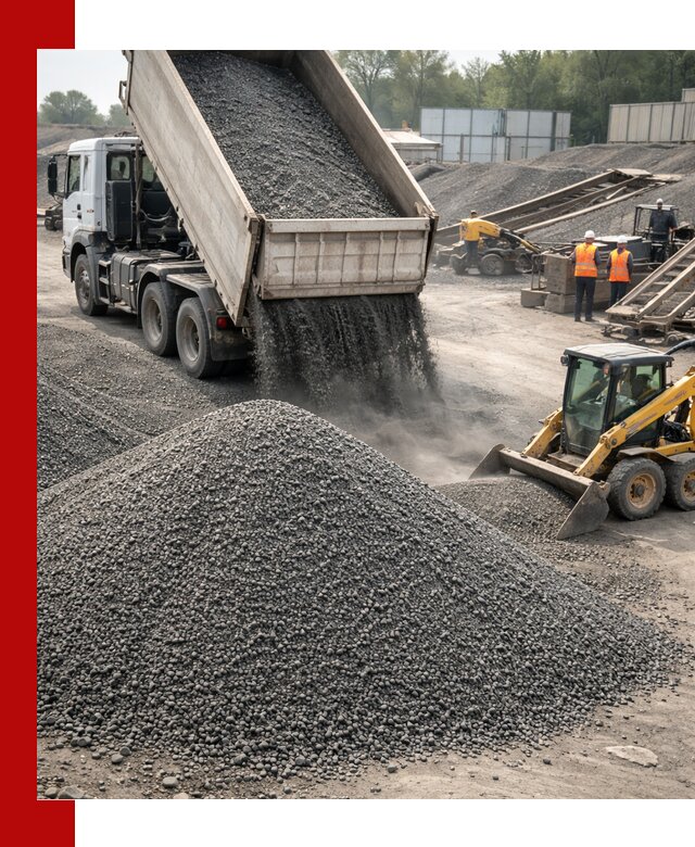 Вторичный щебень фракция 0–5 с доставкой в Карабулаке