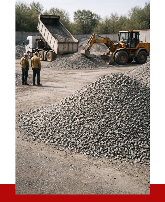 Вторичный щебень фр. 5-20 в Карабулаке от 1653 р. - ПРОНЕРУДКрб