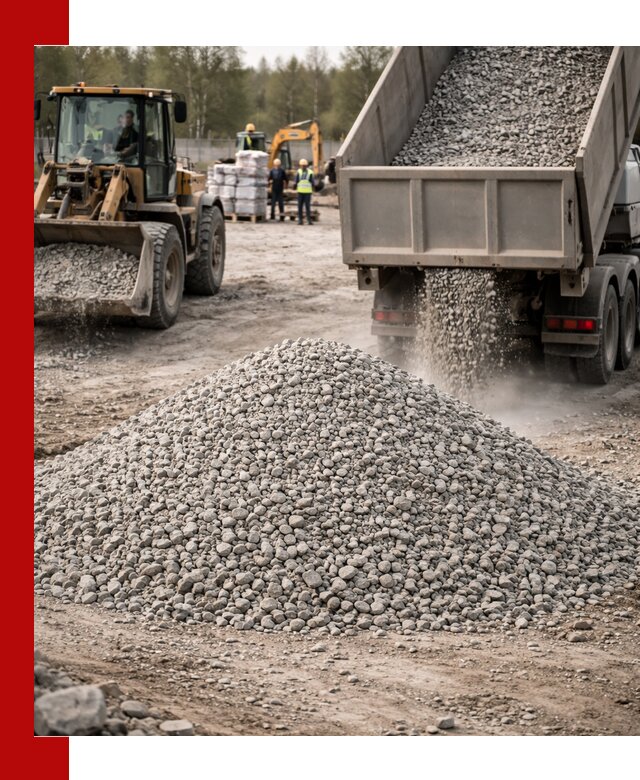 Вторичный щебень фракции 5-20 в Карабулаке — доставка и продажа крупнотоннажно