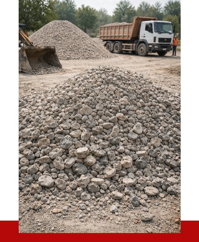 Вторичный щебень фракция 20-40 в Карабулаке от 2272 р ПРОНЕРУДКрб