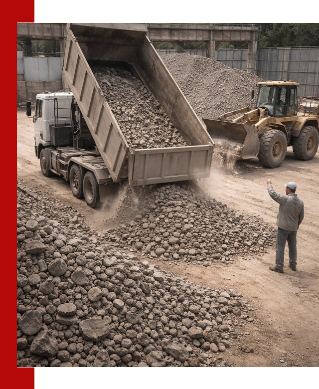 Вторичный щебень фракция 20-40 с доставкой в Карабулаке