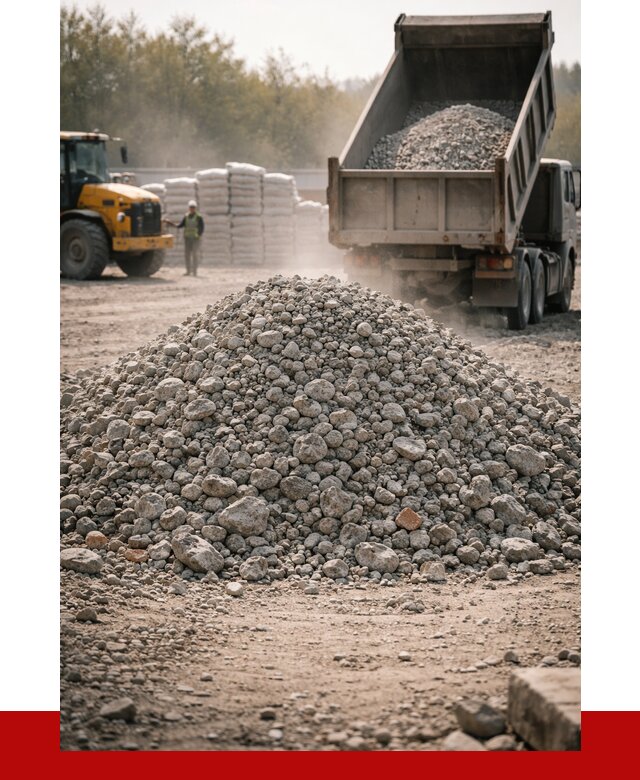 Вторичный щебень фракция 70-150 в Карабулаке от 1446 р. | ПРОНЕРУДКрб