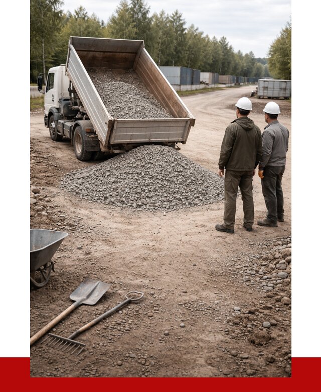 Бетонный щебень фракция 5-20 в Карабулаке от 3305 р., ПРОНЕРУДКрб