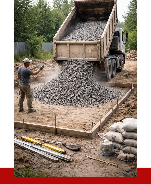 Купить щебень для фундамента в Карабулаке от 4648 р. | ПРОНЕРУДКрб