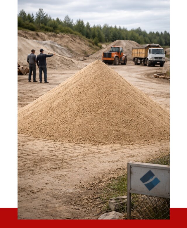Карьерный песок навалом в Карабулаке от 1859 р. | ПРОНЕРУДКрб