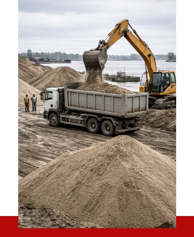 Купить речной песок навалом в Карабулаке от 1859 р., ПРОНЕРУДКрб