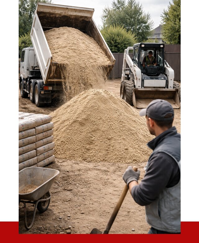 Мытый речной песок с доставкой в Карабулаке от 1498 р. | ПРОНЕРУДКрб