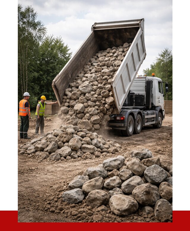 Купить булыжник в Карабулаке с доставкой от 4648 р. за куб | ПРОНЕРУДКрб