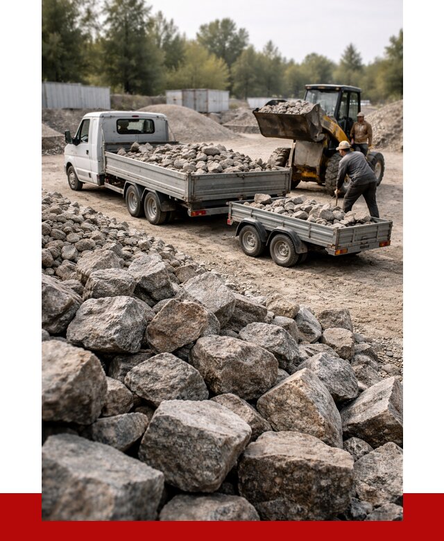 Купить бутовый камень гранитный в Карабулаке от 2892 р. | ПРОНЕРУДКрб