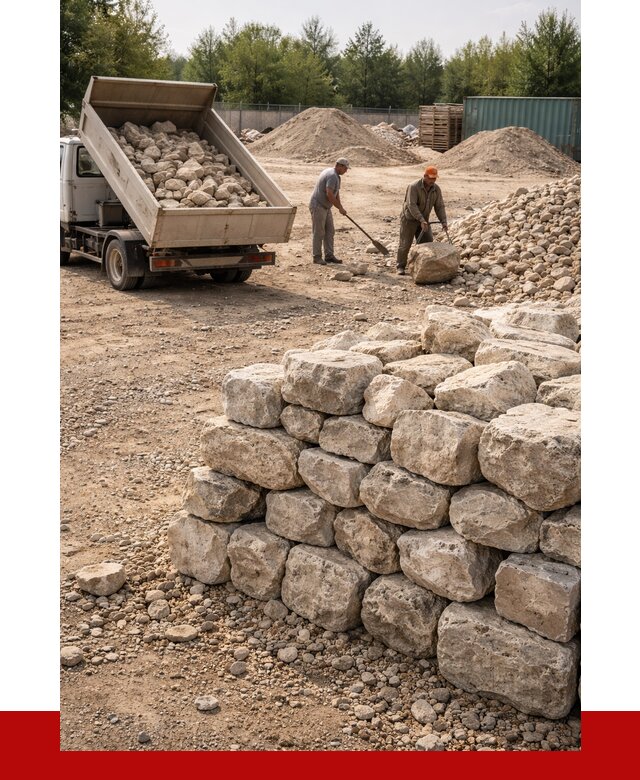 Бутовый камень известняковый в Карабулаке от 4338 р. | ПРОНЕРУДКрб