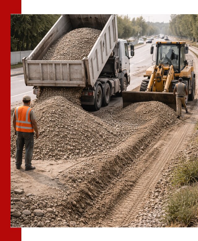 Опгс для устройства дорог и подсыпки в Карабулаке