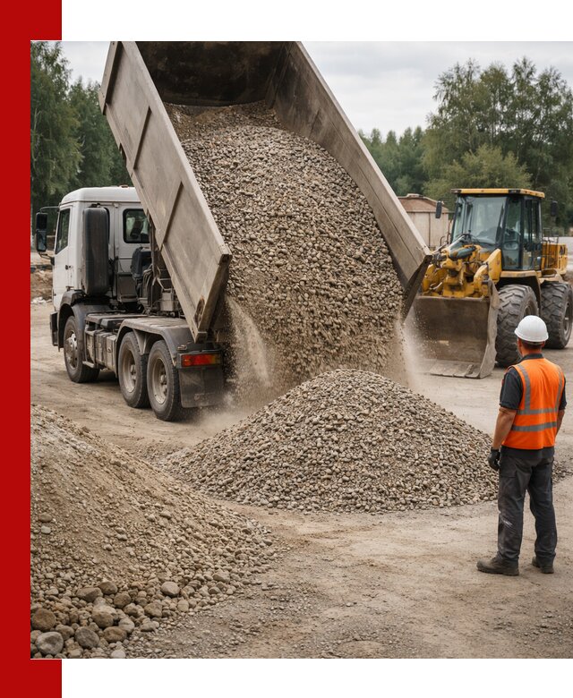 Доставка щпс в Карабулаке — щебеночно-песчаная смесь под заборы и дорожки