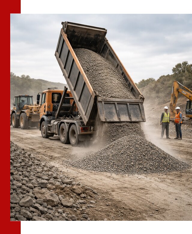 Щебёночно-песчаная смесь ЩПС С1 с доставкой в Карабулаке