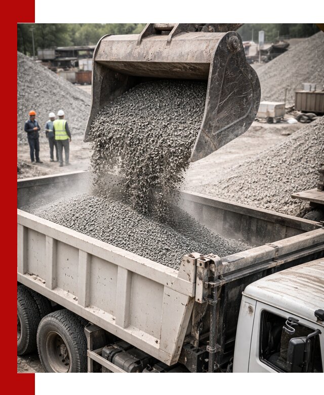 Отсев и крошка для строительства и дорожных работ в Карабулаке