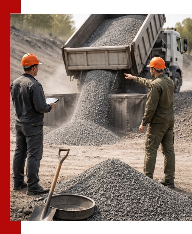 Гранитная крошка фракция 2-5 доставка в Карабулаке