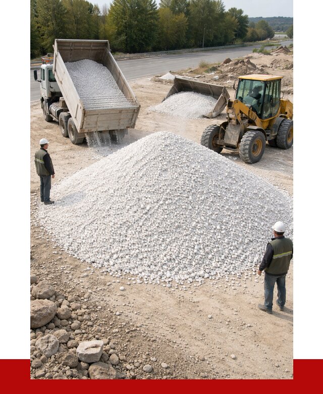 Белая мраморная крошка в Карабулаке от 4338 р. с доставкой | ПРОНЕРУДКрб