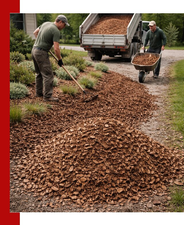 Крошка для мульчирования с доставкой в Карабулаке
