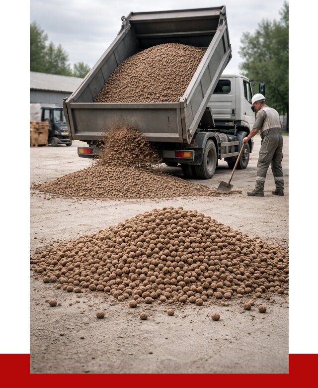 Керамзит с доставкой в Карабулаке от 4338 р. за м3 | ПРОНЕРУДКрб