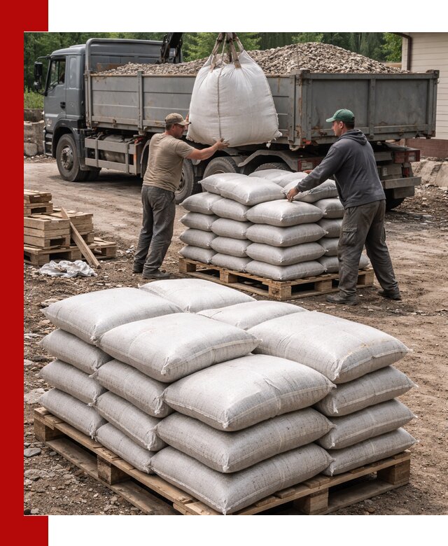 Керамзит в мешках с доставкой в Карабулаке от компании-поставщика