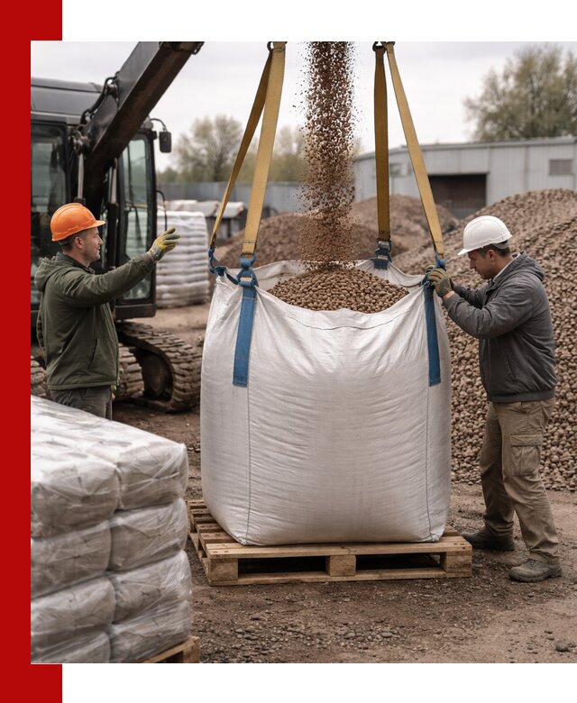 Керамзит в биг-бегах с доставкой в Карабулаке