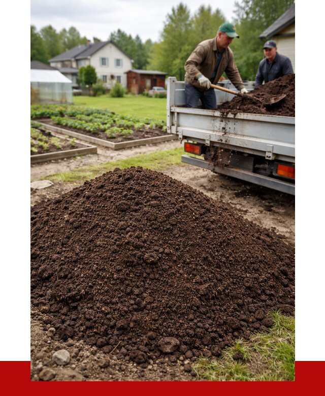 Плодородный грунт в Карабулаке с доставкой от 4338 р. | ПРОНЕРУДКрб