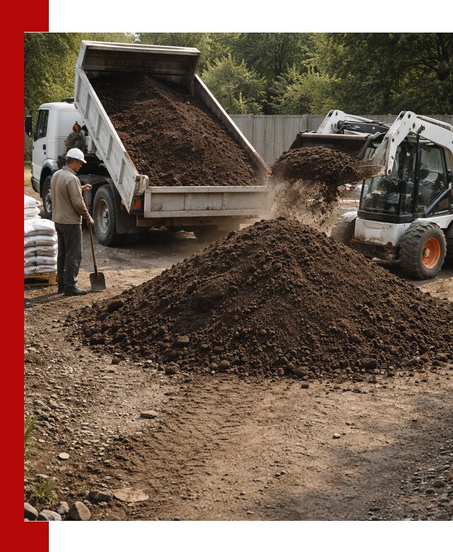 Доставка растительного грунта в Карабулаке от производителя оптом и в розницу