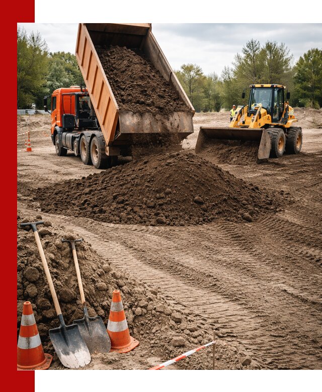 Поставка и доставка планировочного грунта в Карабулаке