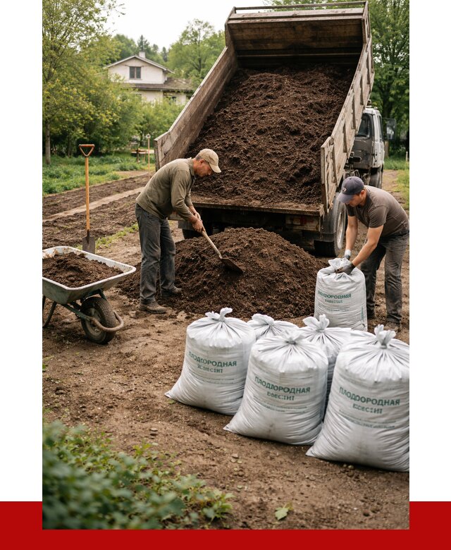 Плодородная смесь в Карабулаке от 4338 р./куб с доставкой | ПРОНЕРУДКрб