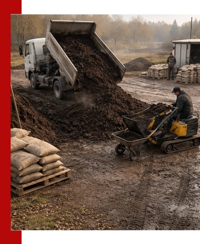 Кислый торф в доставке по выгодным ценам в Карабулаке