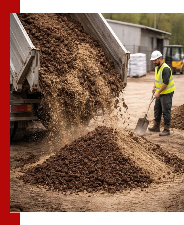 Доставка торфо-песчаной смеси в Карабулаке для строительства и озеленения