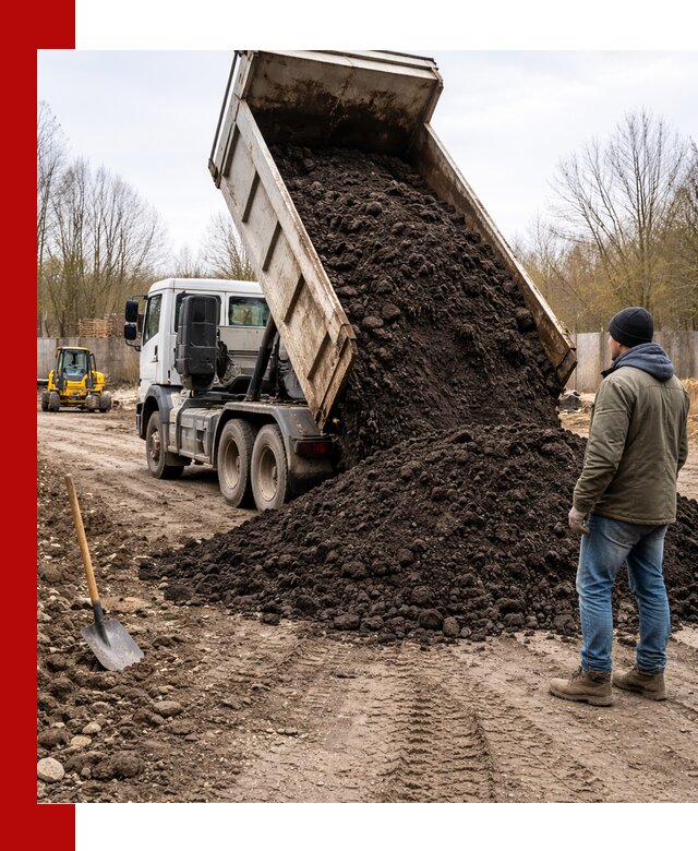 Доставка чернозема навалом в Карабулаке быстро и выгодно