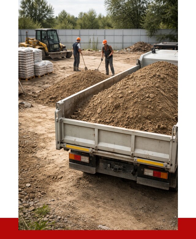 Супесь с доставкой в Карабулаке от 2531 р. за куб | ПРОНЕРУДКрб