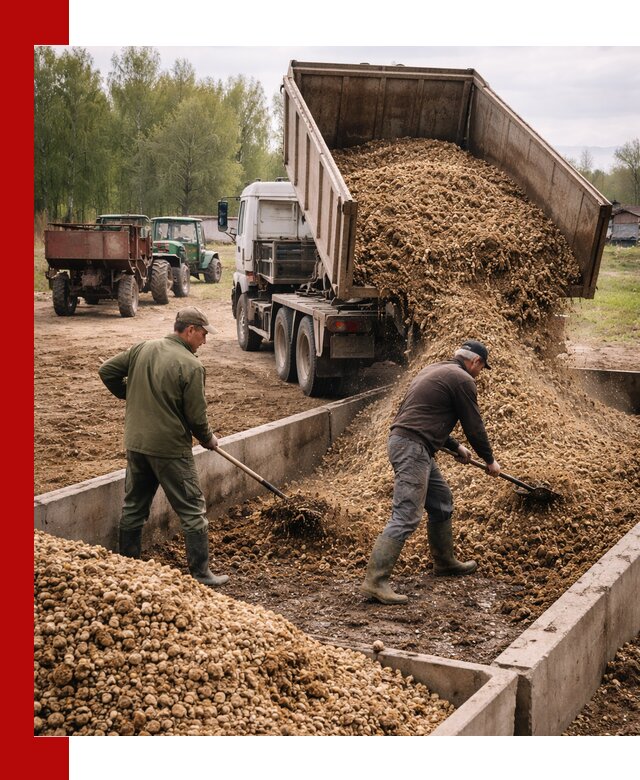 Куриный помет с доставкой в Карабулаке оптом и в розницу