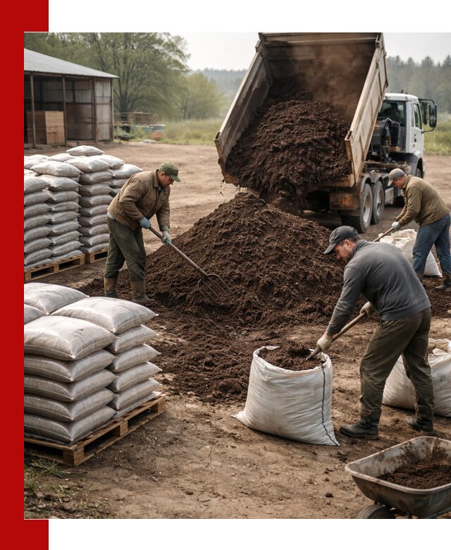 Доставка компоста оптом и в розницу в Карабулаке