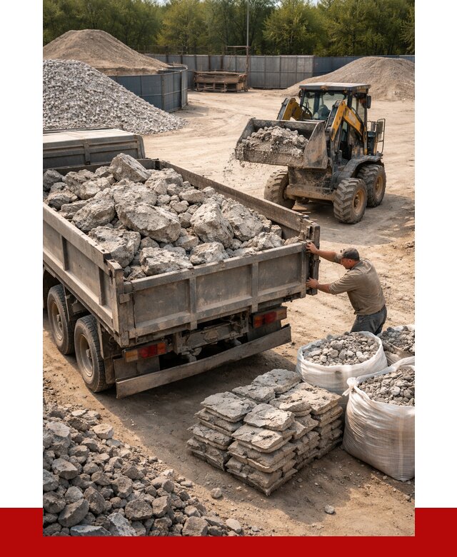 Купить бой бетона с доставкой в Карабулаке от 4958 р. | ПРОНЕРУДКрб